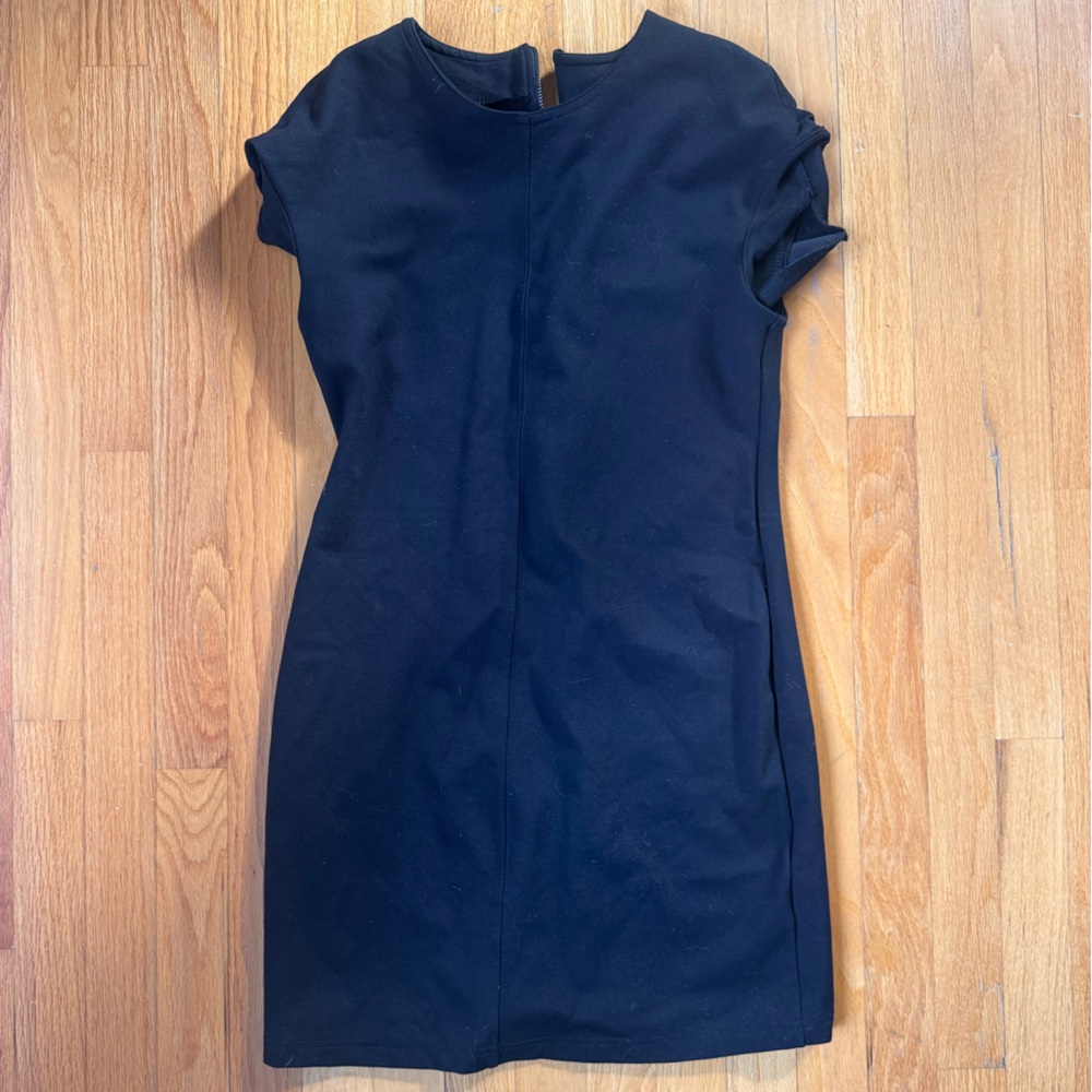 Maeve Black Garment with Subtle Texture